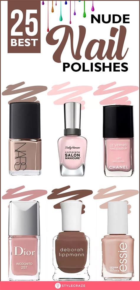 The Best Nude Nail Polishes for Every Skin Tone